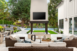 how to make an indoor tv an outdoor tv?