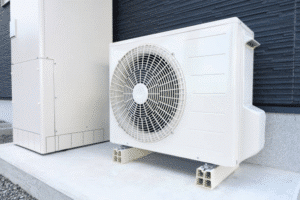 how to protect ac outdoor unit from sunlight