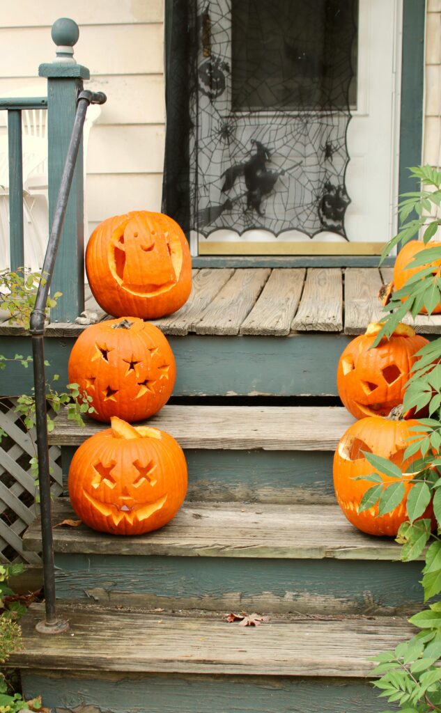 building outdoor wooden steps on a slope