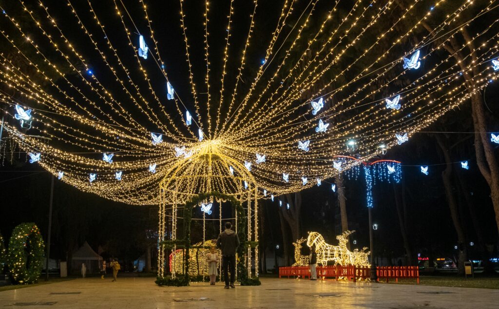 turning on outdoor lights with no outlet