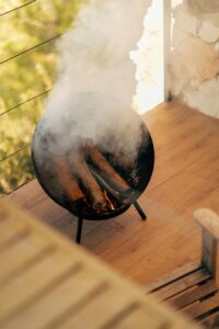 best outdoor fireplace